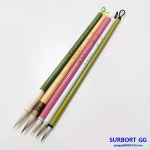 채색붓 민화붓 선긋기 양문붓 문인화 5개 세트 수묵화 : 유한회사 한발무역