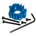 TAM22027 모터 마운트, 타미야 CW-01 업그레이드 Rc 자동차 도시락 미드나잇 펌킨 알루미늄 합금 부품 교체 22027(블루) Red : 글로베리즈