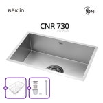 백조씽크 고니 CNR 730 사각 싱크볼 사각볼 주방 싱크대 상판 교체 SQSR730 : 주식회사선재