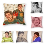 영화 배우 P-Pedro P-Pascal 베개 케이스 3D 인쇄 폴리 에스터 섬유 4040 cm 홈 소파 던...
