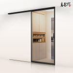 원슬라이딩 중문 미닫이도어 아파트 현관 중문 시공설치 /오리지널 전창 일반투명유리 : 문장군