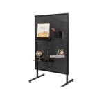 금창산업 스텐드 진열대 블랙 450x900mm : 그린유통상사