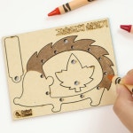 가을미술활동 고슴도치만들기 5인세트 숲놀이 어린이집 가을활동 요양원 노인프로그램 : 달콩 마트