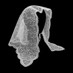 눈꽃송이 미사보 : 엘로사리움 성물