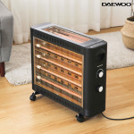 대우 뉴트로 6단 전기히터 가정용 사무실 전기난로 DEH-TQ2000 : 쌈샵