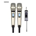 인터뷰 마이크 SKM9000 UHF 전문 무선 마이크 DJ 카트리지  금속 녹음 스튜디오 보컬 YOUTUBE KARAOKE HOT SALE NEW : 글로벌파트너-