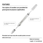 FIRSTINFO H5136 윈드스크린 워셔 스프레이 노즐 클리너 바늘 부식 차단 제거 대만산 : 43서초직구