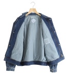 nonnative 논네이티브 25AW TRUCKER BLOUSON COTTON 11.5oz DENIM VW LIGHT WITH WINDSTOPPER 트러커 블루종 NN-J4702 : 피클오사카