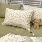 홑겹이불커버 보들보들한촉감 싱글족 60수 예쁜이불 이불 파우더 100빗질면 2 1.2m (150x200) : 해피득템