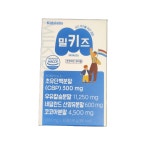 키즈랩스 밀키즈 1000mg x 30정 (초유단백분말 칼슘 비타민 성장발육 골격 형성) : 내방클라쓰