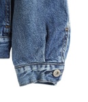 nonnative 논네이티브 25AW TRUCKER BLOUSON COTTON 11.5oz DENIM VW LIGHT WITH WINDSTOPPER 트러커 블루종 NN-J4702 : 피클오사카