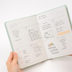 바이풀디자인 생각보관함 스몰 주간 2026년 미니 위클리 다이어리 : 바이풀디자인 공식스토어