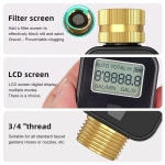 물 유량계 LCD 대형 스크린 물량 시각적으로 보이는 미터 다기능 전자 수량계 센서 : 동동이만물상