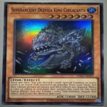 유희왕 코나미 듀얼 몬스터 PHNIAE093 Superancient Deepsea King Coelacanth 슈퍼 레어 아시아 영어 컬렉션 민트 카드 : 월드셀러플러스