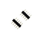 10pcs Led 스트립 커넥터 4 핀 RGB 5 핀 RGBW 더블 행 남성 LED 커넥터 RGB 2835 5050 LED 스트립 램프 : 루카스낸시1