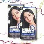 1+1 미쟝센 뉴헬로버블 염색약 100g, 4B 웨일딥블루, 1개 : 유성MOLL