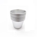 논스틱 케이크 몰드 초콜릿 용융 팬 푸딩 컵 수플레 냄비 파이 브라우니 팝오버 (P0067-L-10개) P0067-S-10pcs : 트러스트바이맨003