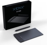 XENX X1-640 드로잉 태블릿 PC 맥용 USB 전원 펜 지원 : 뽀빠이아저씨