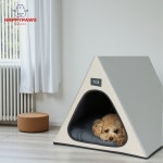 강아지집 도그포즈 트라이앵글 하우스 강아지텐트 : 행복한발자국