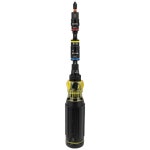 Klein Tools 32517HD KNECT 17-in-1 Impact-Rated Hybrid Screwdriver/Nut Driver, Magnetic, Flip Socket, : 쿤스박스