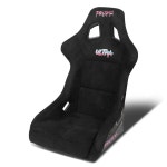NRG 이노베이션스 NRG-FRP-302BK-ULTRA 5점 하네스용 고정 백 버킷 레이싱 시트, 사이즈 L, 블랙 시트 커버, 24인치 W X 35인치 H X... 