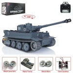 독일 Tiger I RTR RC 탱크 3818 금속 트랙 라디오 연기 모델 , 야외 장난감, Heng Long 1/16 체중계 7.0 업그레이드 버전 : 월드셀러온
