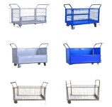 롤테이너 물류 카트 철제 대차 여닫이 운반 운반카 : 국제물류샵