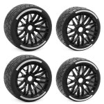 Arrma 1/7 중범죄 FSR 모델 GT RC용 4개 53/107 42/100 타이어 17mm 휠 헥스 : 월드셀러허브