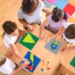 Carlerait 1500PCS 빌딩 블록, 클래식 벌크 빌딩 블록, 24x24 스터드 베이스 플레이트 2팩, 모든 주요 브랜드와 호환 가능 : 루나럭스샵