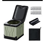 화장실, 휴대용 화장실, 비상 화장실, 재난 대비 용품, 휴대하기 쉽고 조립이 간편하며 다목적, 5-in-1 장치, 소형, 재난 대비 화장실 : 시구왕을