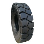 지게차 솔리드 타이어 교체 내마모성 고무 통타이어 5.00-8 : 부투본