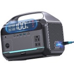 발전소 600W(최대 1200W), 288Wh(90,000mAh) LFP 배터리 태양광 발전기, 2시간 고속 충전, 실외 캠핑용 AC 콘센트가 있는 8.7LB 파워 뱅크... 