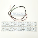 LED기판 50W150V pcb모듈 NRS-2825KC-V1.0 KJ-4025-HL 40B1C 405x52 기판2컨버터1세트 : 행복무지개