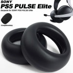 호환품 소니 PS5 펄스 엘리트 액세서리 쿠션 패드 헤드폰 스폰지 이어 소프트 PU 귀마개 교체 용 : 핏플러스마켓