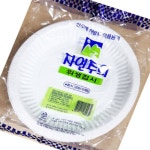 스토어픽시 식당 일회용 접시 프라콘접시(신우 200mm)X100개 : 스토어픽시