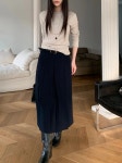 25FW 오브넌트 르미온 스커트 주름 플리츠 투웨이 롱치마 : 레이디쁨