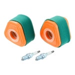 2키트 에어 필터 (프리 필러 포함) 점화 플러그 세트 BS 용 교체 595853 597265 115P02 123P02 : 신우유통662