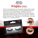 아델, 인조 속눈썹 705 - 전체 볼륨 속눈썹, 자연스러운 느낌을 위한 길고 푹신한 1쌍 1 Pair 704 : 민맘스테이