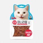 더캣츠 미니리얼 부드러운 육포 닭고기&연어 70g 고양이간식 : 캣하우스