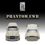 롤스로이스 ROLLS-ROYCE PHANTOM EXTENDED WHEELBASE Carrara White 2019 08841CW : dreamwheels