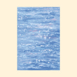 엽서 - 푸른 윤슬 : 초여름 작업실