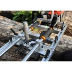 가솔린톱 엔진톱 제재기 플레이트 쏘밀 엔진 정원 1미터 나무자르는기계 4행정 알루미늄 60 45 스로틀 컨트롤러 스탠드형개판보조금구... 