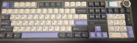 AULA F108Pro 오로라 블랙 , 저소음 바다축 국내정발 : ALL TECH