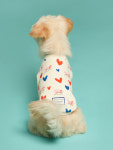 (FOR PET)아이보리하트피그티셔츠_BU43AA303 : 베베드피노언더웨어