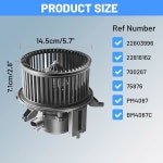 HVAC 히터 송풍기 모터 - & GMC 뷰익, 2012-2013 실버라도 1500, 시에라 2013-2014 엔클레이브, Replace 700267과 호환됩니다 : 쿤스글로