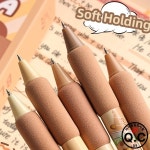 카피 바라 젤 펜 세트, 금속 만화 패치, 0.5mm 볼포인트 블랙 컬러 잉크, 글쓰기 F7629, 5 개 : 메르트레이드
