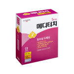 메디터치 5mm 10 x 10cm 습윤밴드 욕창 궤양 화상 친수성 폼 드레싱 10매 : 닥터메디온