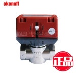 OKONOFF 전기 양방향 밸브 F7320 중앙  팬 코일 장치 글로브 : 구매유통866