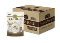 상하키친 상하목장 양송이 크림 스프 150g x 16개 간단한 아침식사 40초 간편조리 : NUBASE