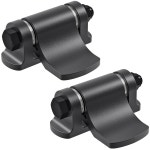 인사가 용접 경첩, 6mm 탄소강 블랙 옥사이드 가능 게이트 베어링 부싱 및 농장 게이트, 펜스 진입로 스윙 게이트(3.7x2.8 , 2팩)용 풀림 방지... 